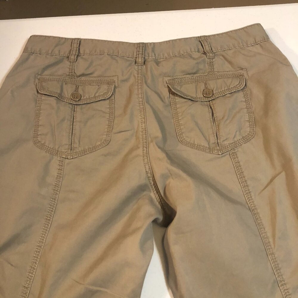 Calvin Klein Beige Cargo Pants, Size 16